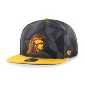 USC Trojans Men's 47 Brand Black Tommy Head Captain Hat
